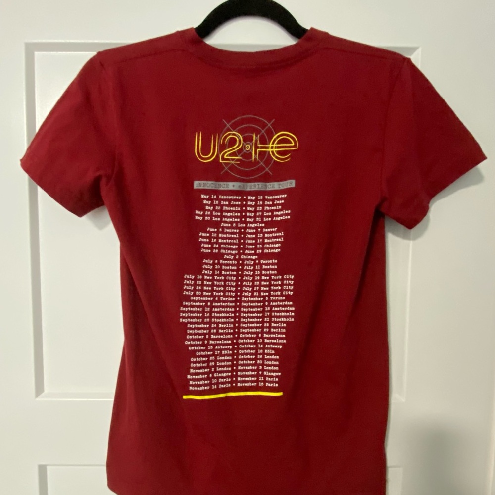 U2 Innocence and Experience Concert Shirt